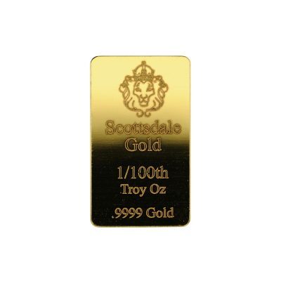 [保証書付き] (新品) アメリカ 純金 1/100オンス 純金 インゴット バー_画像1