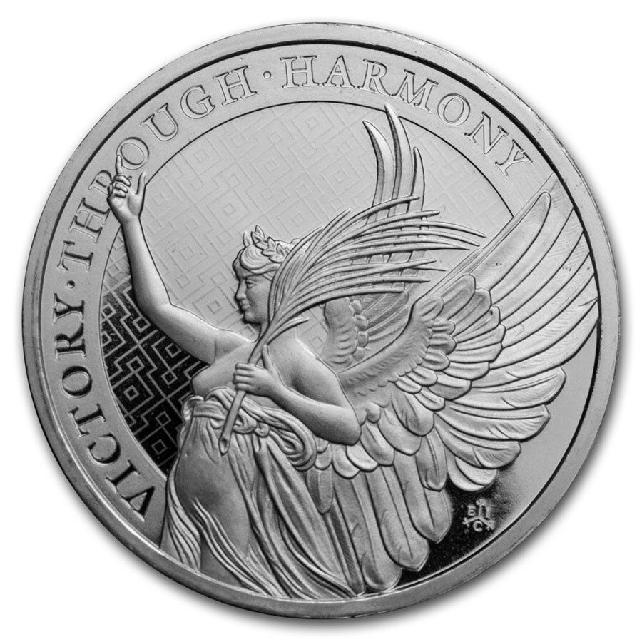 [ written guarantee * capsule with a self-starter ] 2021 year ( new goods ) cent he Rena [ woman .. beautiful virtue *. profit ] original silver 1 ounce silver coin 