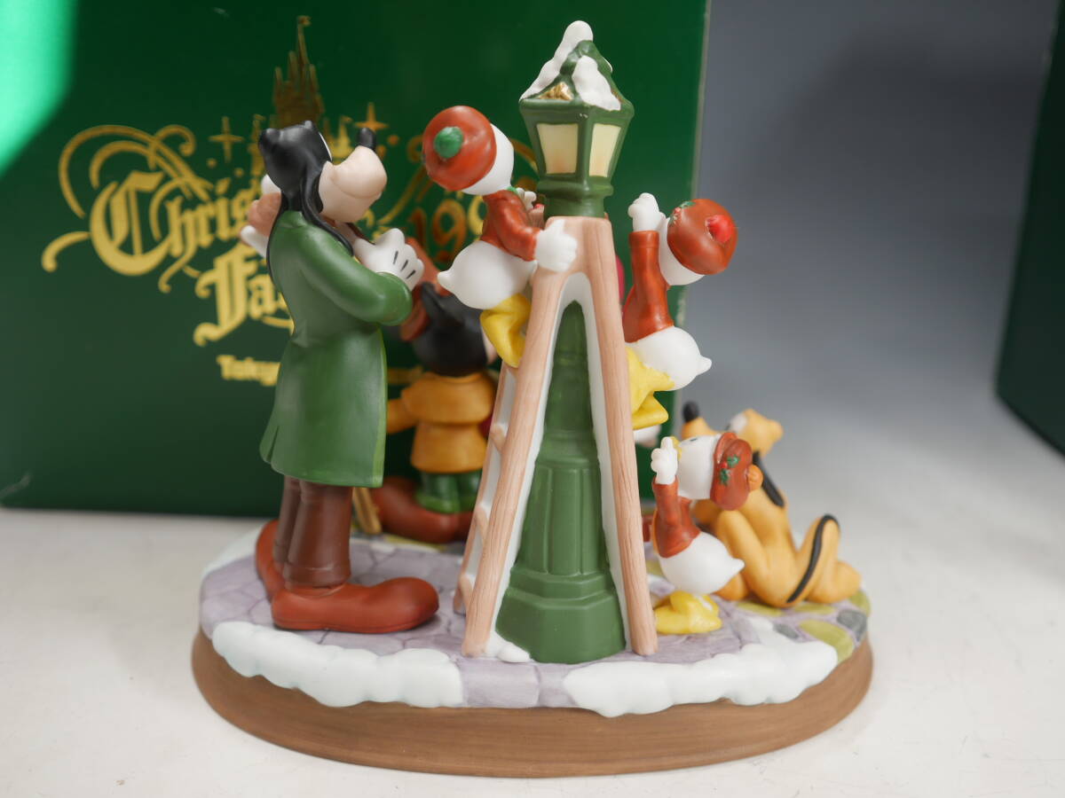 ◆Tokyo Disneyland【Christmas fantasy 1999・2000】フィギュリン 計2点 まとめて 東京ディズニーランド クリスマスファンタジー ミッキー_画像5