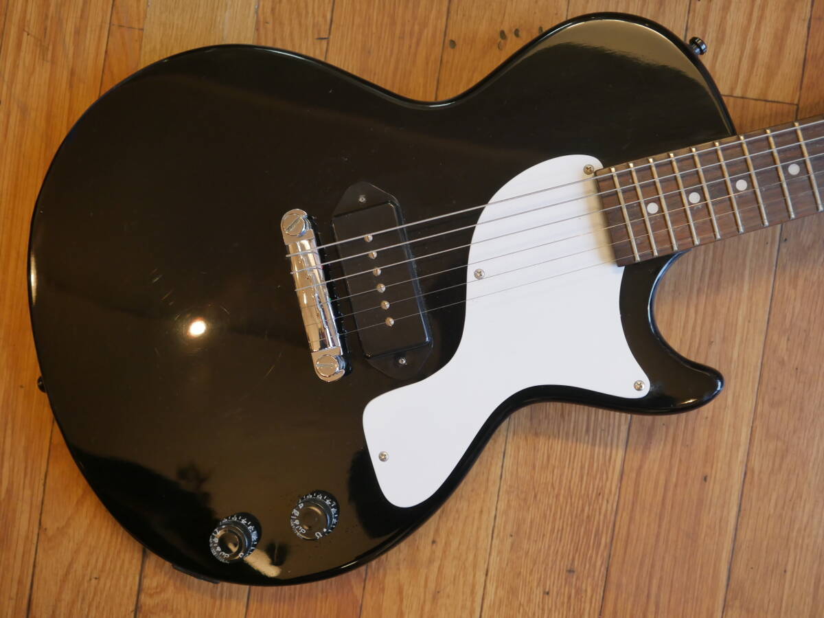 ◆Epiphone【Junior MODEL】GIBSON刻印 レスポールJrモデル USED美品 P-90搭載 エピフォンの画像3