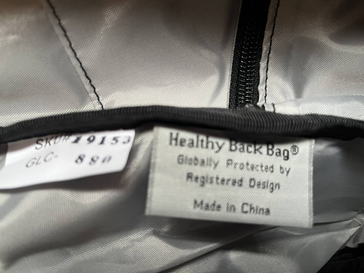 ★ヘルシーバックバッグ レオパード リュクス ゴールド Sサイズ  HEALTHY BACK BAG ヒョウ柄 ショルダー 斜め掛け★の画像3