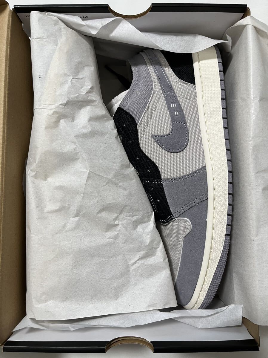 送料無料 28.0cm 新品 未使用 Nike Air Jordan 1 Low SE Craft Cement Grey ナイキ エアジョーダン1 ロー クラフト セメントグレー US10