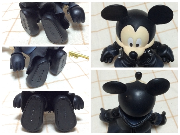  стоимость доставки 350 иен ~ текущее состояние товар * отсутствует есть оружие не иметь Mickey Kingdom Hearts фигурка король sk одежда enix чёрный манто Play a-tsu
