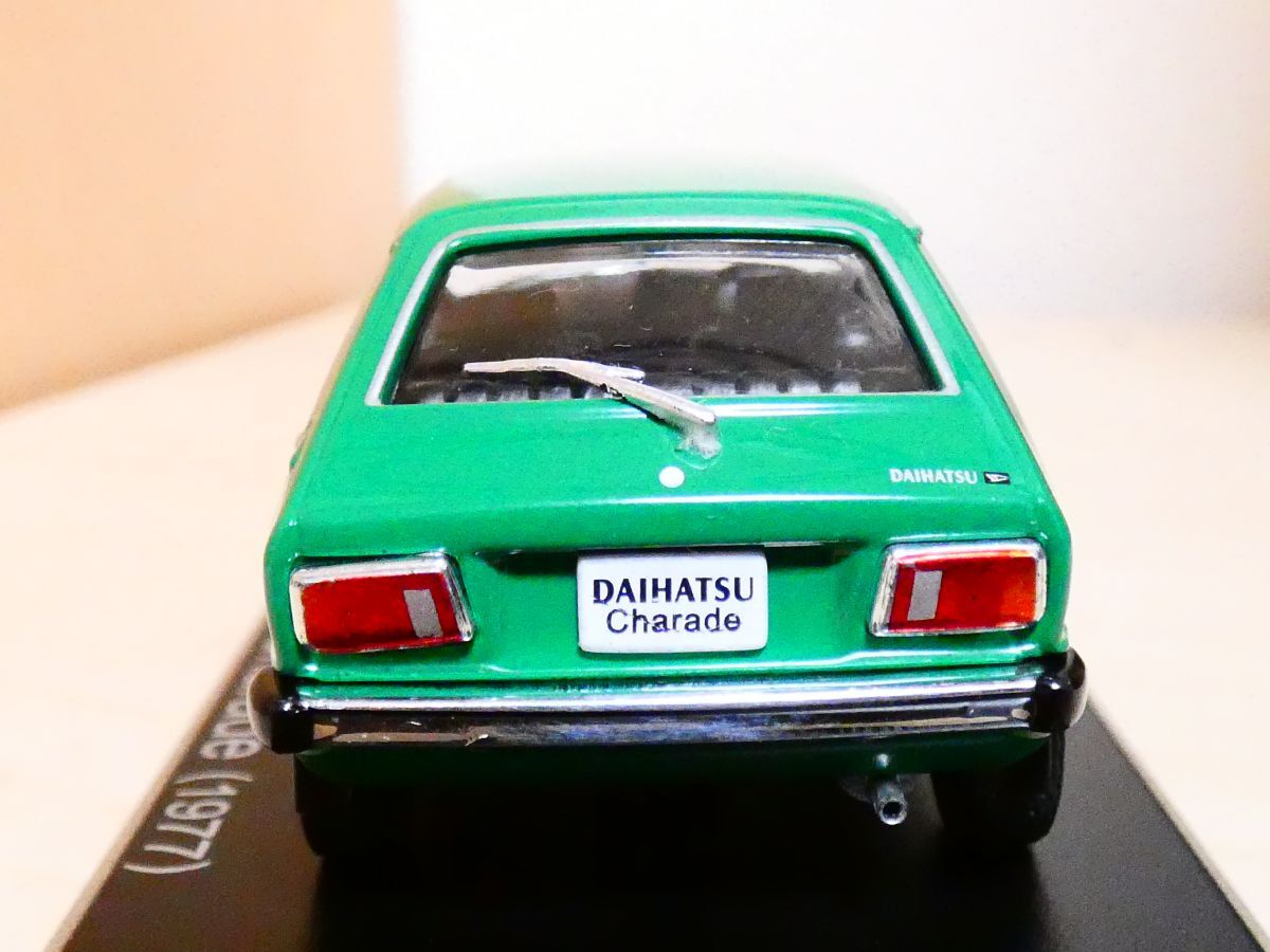 国産名車コレクション 1/43 ダイハツ シャレード 1977 緑 アシェット daihatsu charade 旧車 クラシックカー ミニカー ＴＡの画像4