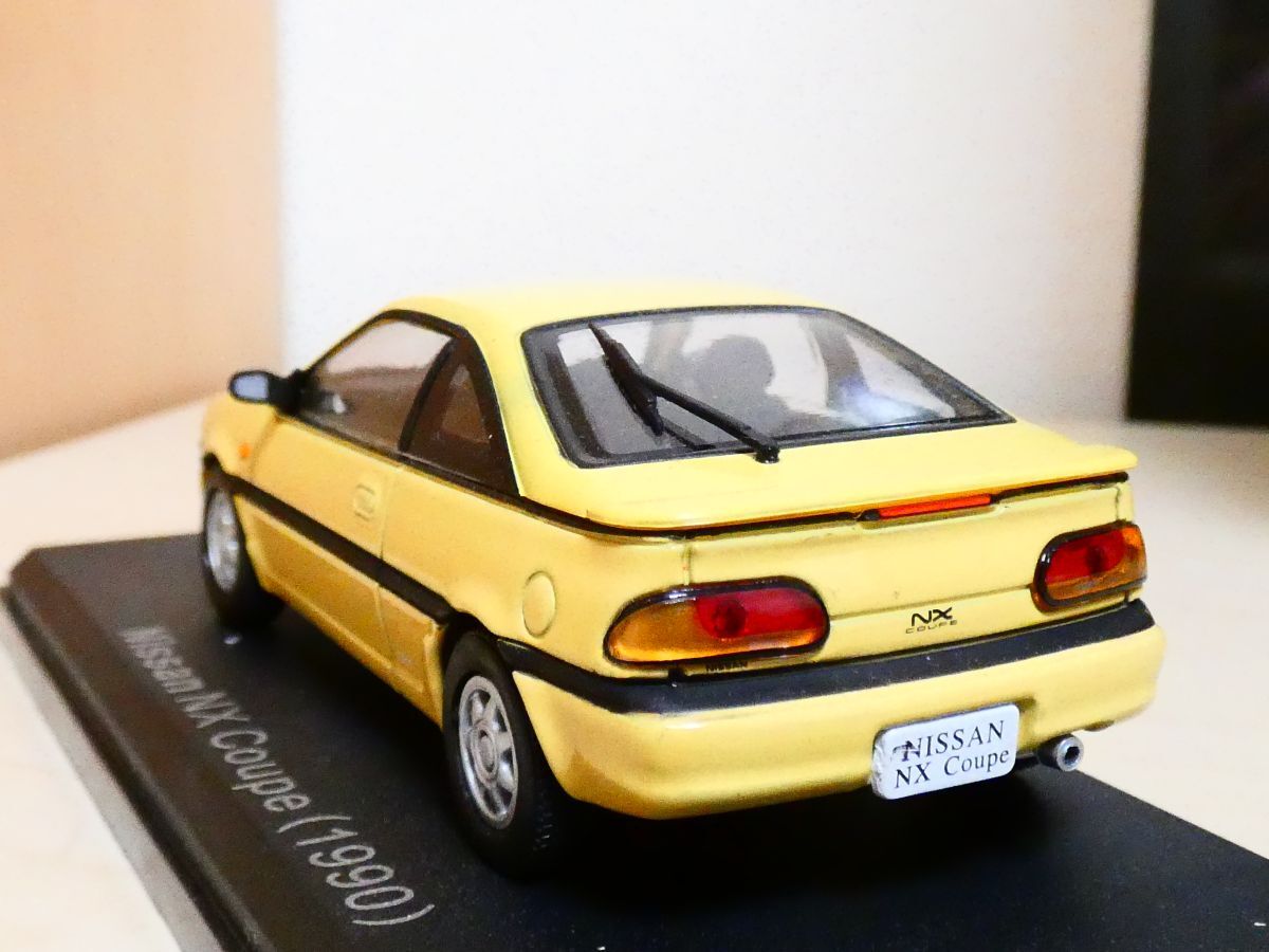 国産名車コレクション 1/43 日産 Nissan NX クーペ 1990 アシェット 旧車 クラシックカー ミニカー ＴＡ_画像2