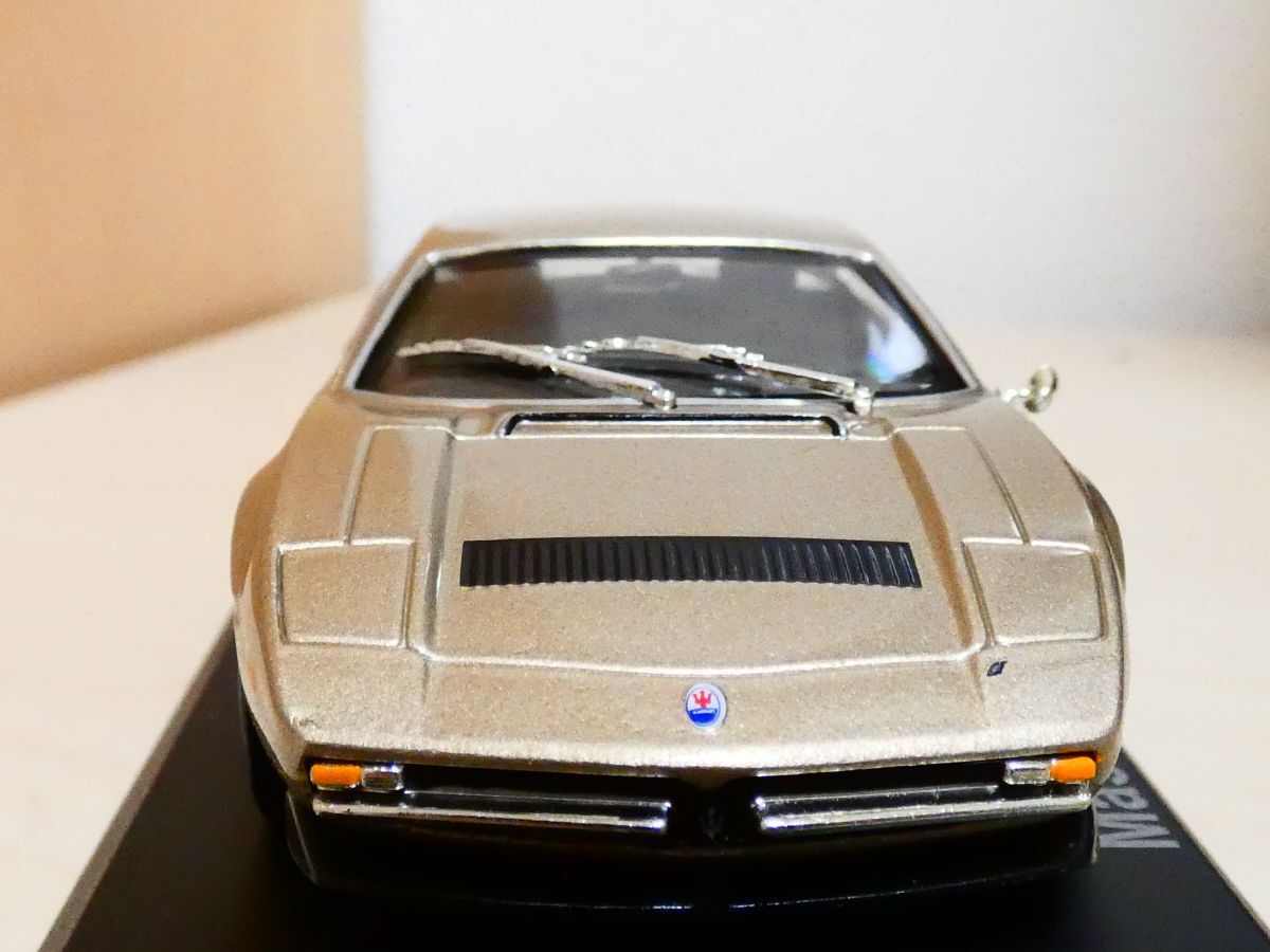 国産名車コレクション 1/43 マセラティ メラク ＳＳ 1977 アシェット maserati merak 旧車 クラシックカー ミニカー ＴＡ_画像3