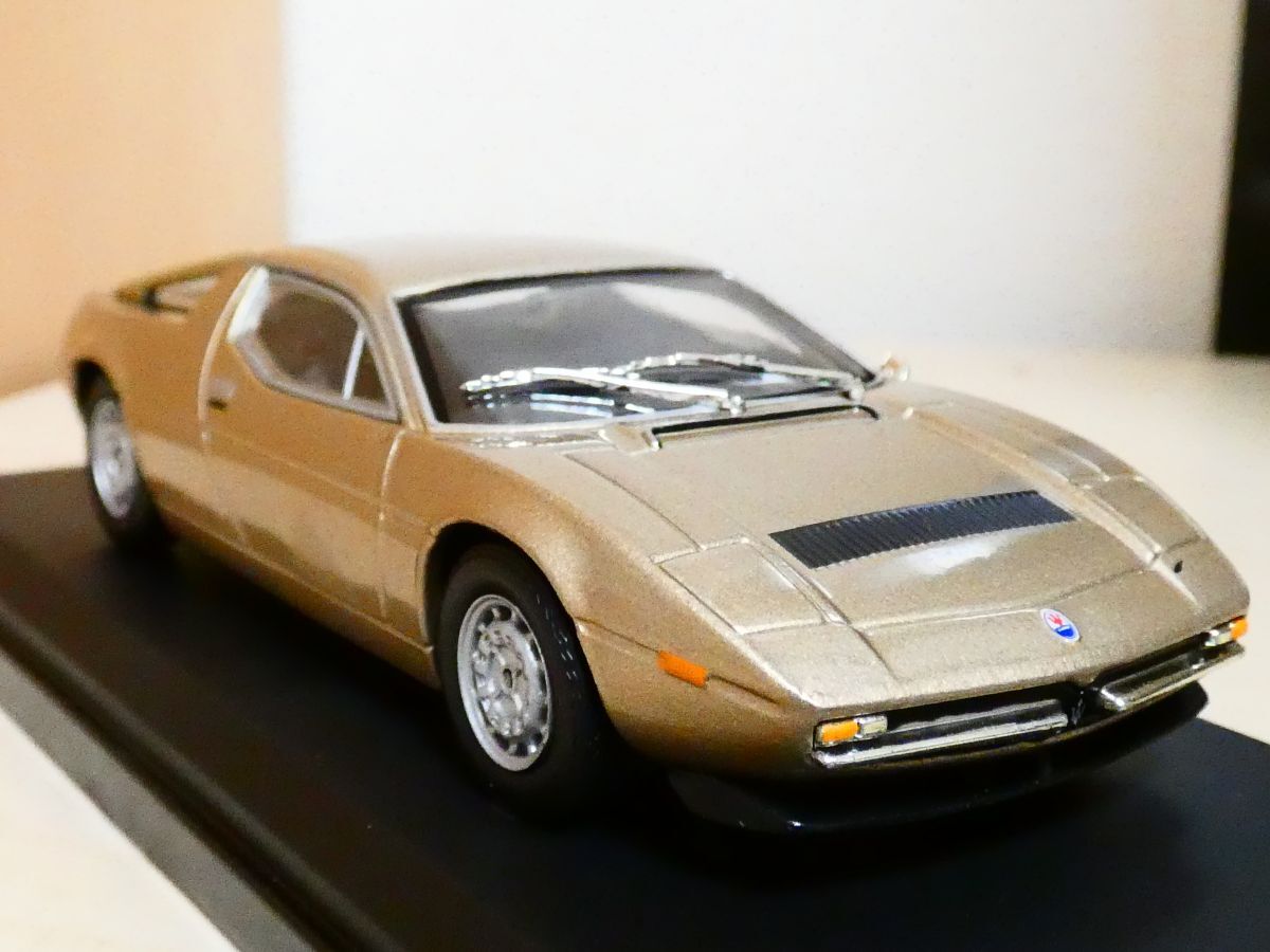 国産名車コレクション 1/43 マセラティ メラク ＳＳ 1977 アシェット maserati merak 旧車 クラシックカー ミニカー ＴＡ_画像1