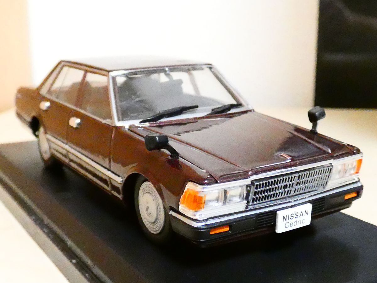 国産名車コレクション 1/43 日産 セドリック 200E GL 1981 アシェット Nissan cedric 旧車 クラシックカー ミニカー ＴＡ_画像1