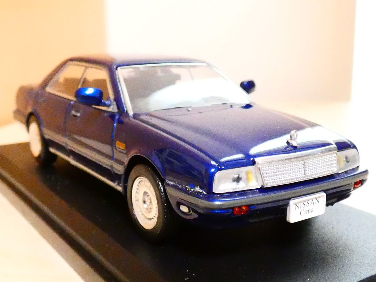 国産名車コレクション 1/43 日産 シーマ 1988 アシェット 旧車 クラシックカー ミニカー ＴＡ_画像1