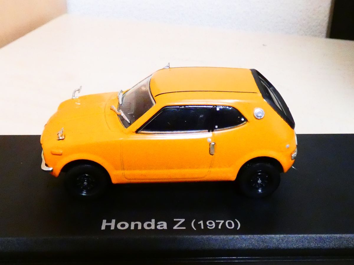 国産名車コレクション 1/43 ホンダ Z 1970 オレンジ アシェット 旧車 クラシックカー ミニカー ＴＡ_画像5