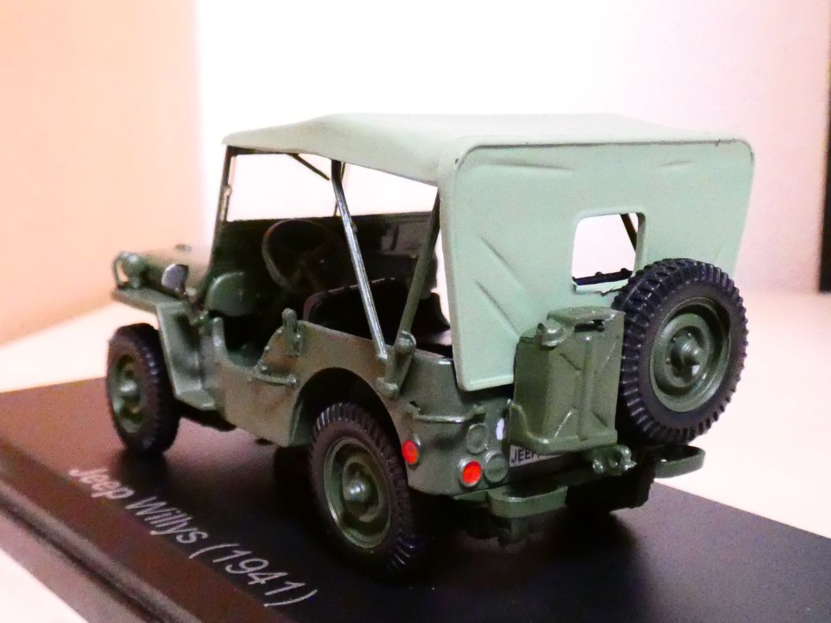 国産名車コレクション 1/43 ジープ JEEP ウィリス 1941 アシェット 旧車 クラシックカー ミニカー ＴB_画像2