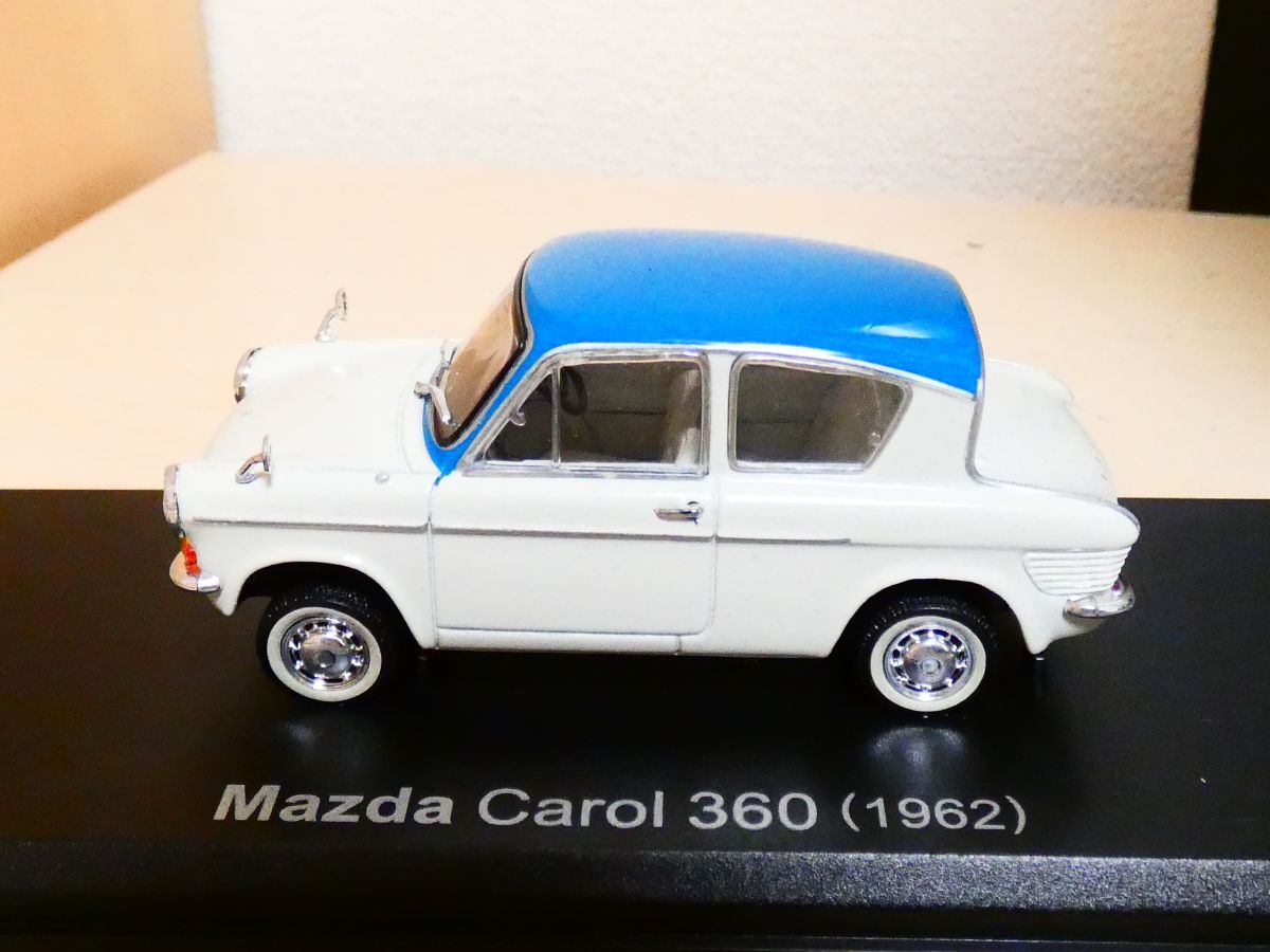 国産名車コレクション 1/43 マツダ キャロル 360 1962 アシェット 旧車 クラシックカー ミニカー ＴB_画像5