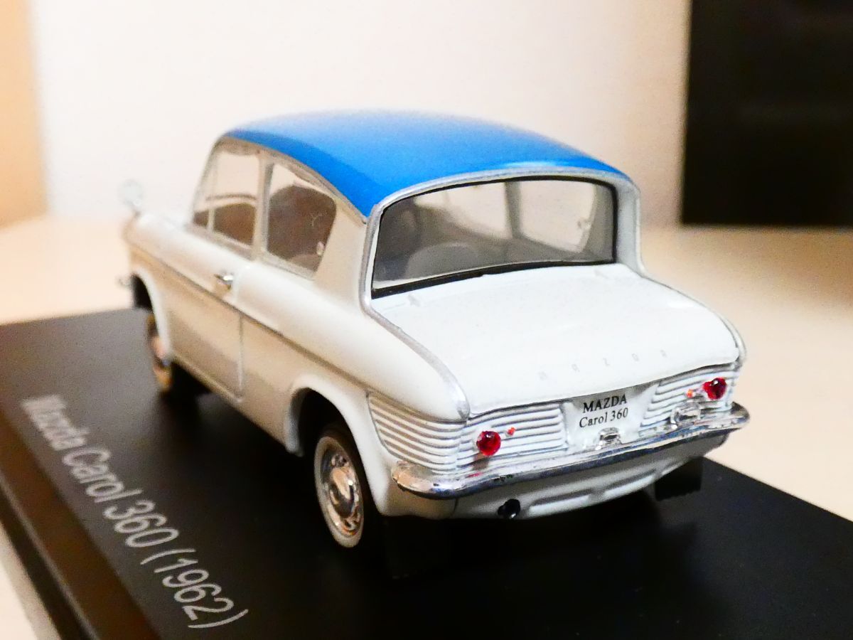 国産名車コレクション 1/43 マツダ キャロル 360 1962 アシェット 旧車 クラシックカー ミニカー ＴB_画像2