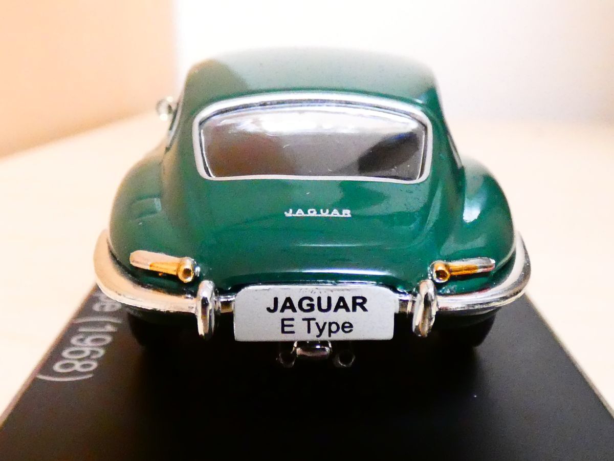 国産名車コレクション 1/43 ジャガー jaguar E タイプ クーペ 1968 緑 アシェット 旧車 クラシックカー ミニカー ＴCの画像4
