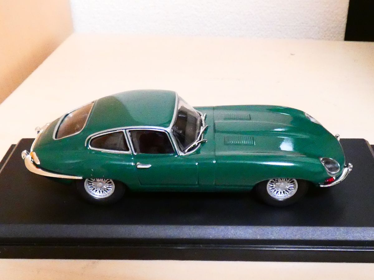 国産名車コレクション 1/43 ジャガー jaguar E タイプ クーペ 1968 緑 アシェット 旧車 クラシックカー ミニカー ＴCの画像6