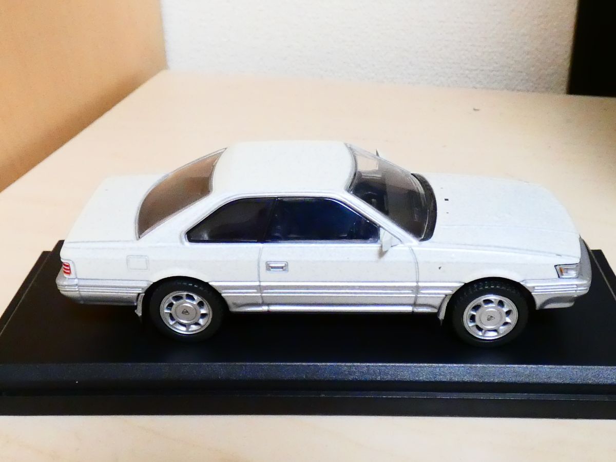 国産 名車コレクション 1/43 日産 レパード F31 1989 白 アシェット 旧車 クラシックカー ミニカー ＴD_画像6