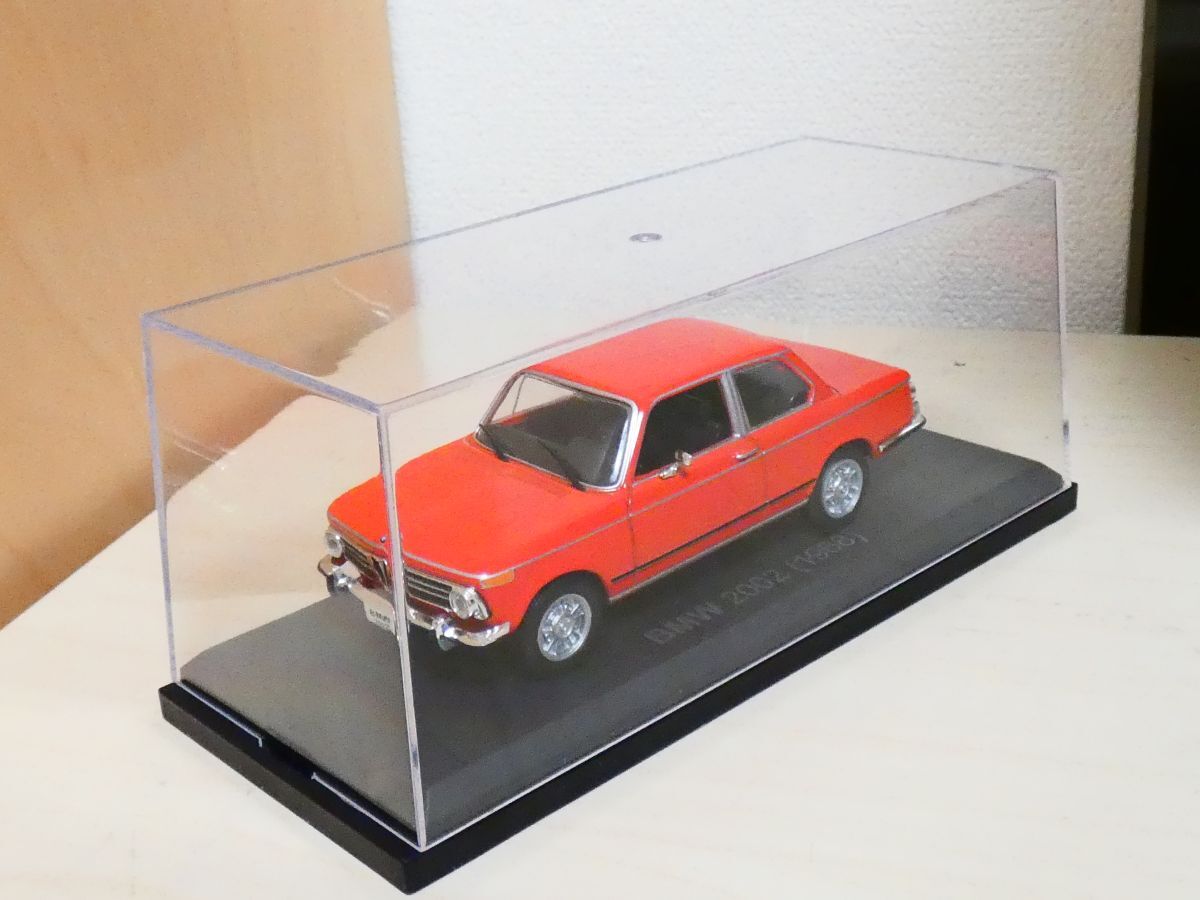 国産 名車コレクション 1/43 BMW 2002 1968 赤 アシェット 旧車 クラシックカー ミニカー ＴDの画像7