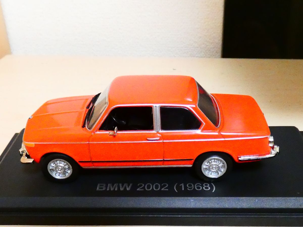 国産 名車コレクション 1/43 BMW 2002 1968 赤 アシェット 旧車 クラシックカー ミニカー ＴDの画像5