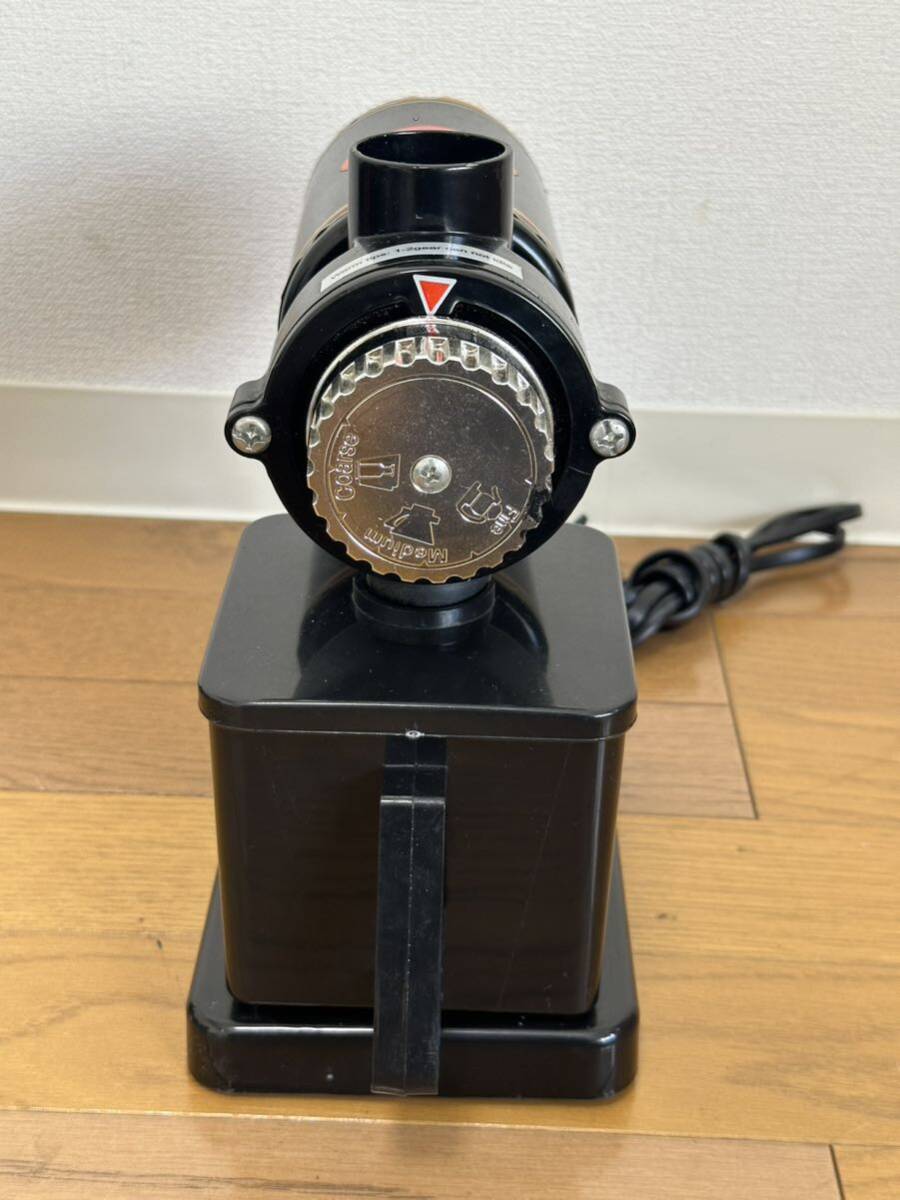 Electric coffee grinder コーヒーグラインダー動作未確認ジャンク品 【AA45】_画像3
