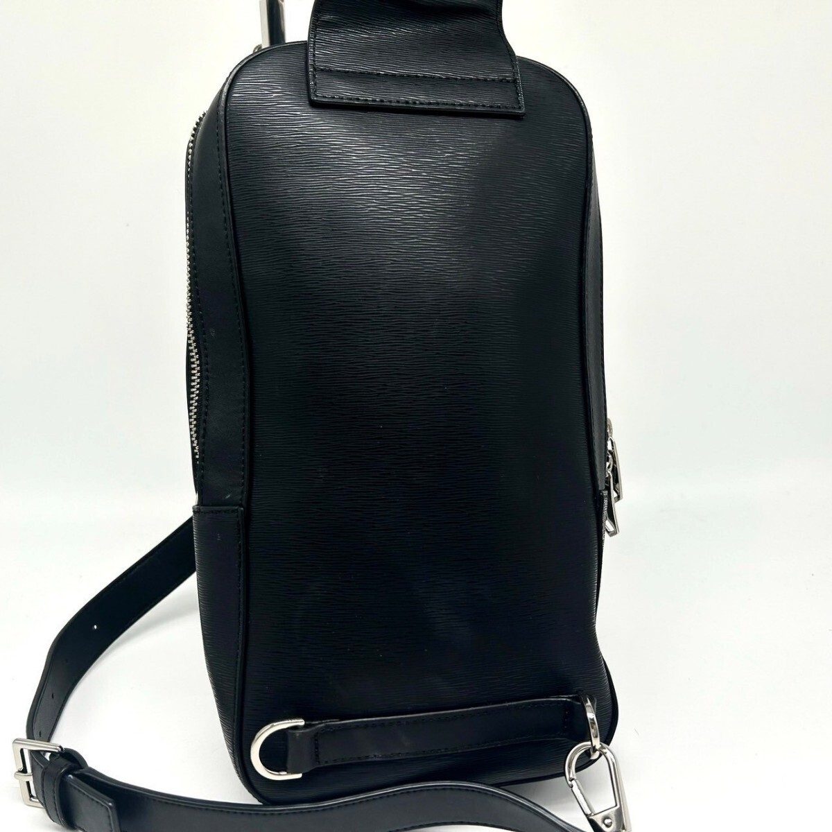  present goods * ultimate beautiful goods Paul Smith Paul Smith shoulder bag body bag mesenja- business men's leather original leather diagonal . black black 