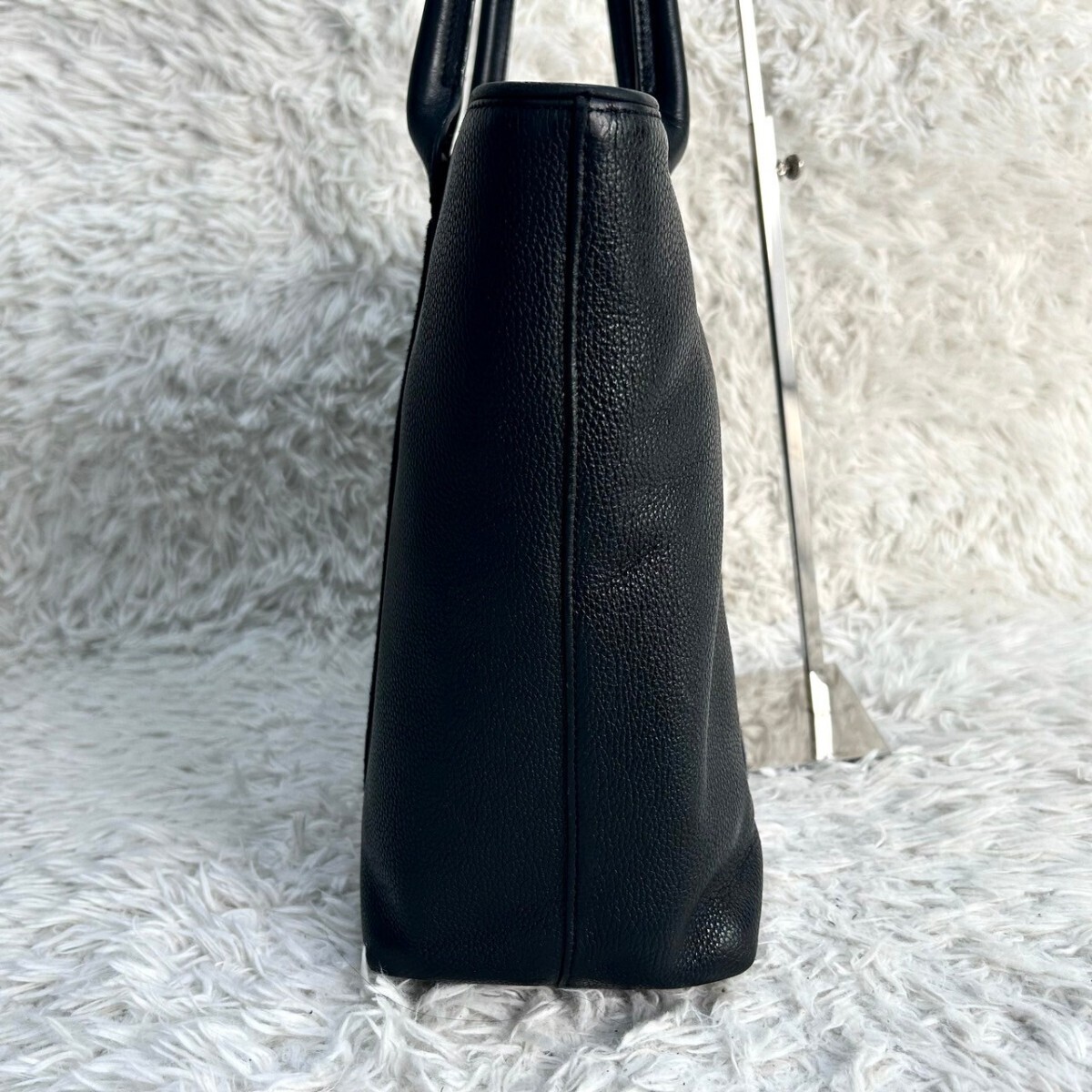  present goods * ultimate beautiful goods *A4* Paul Smith Paul Smith tote bag multi stripe briefcase business men's leather original leather black black 
