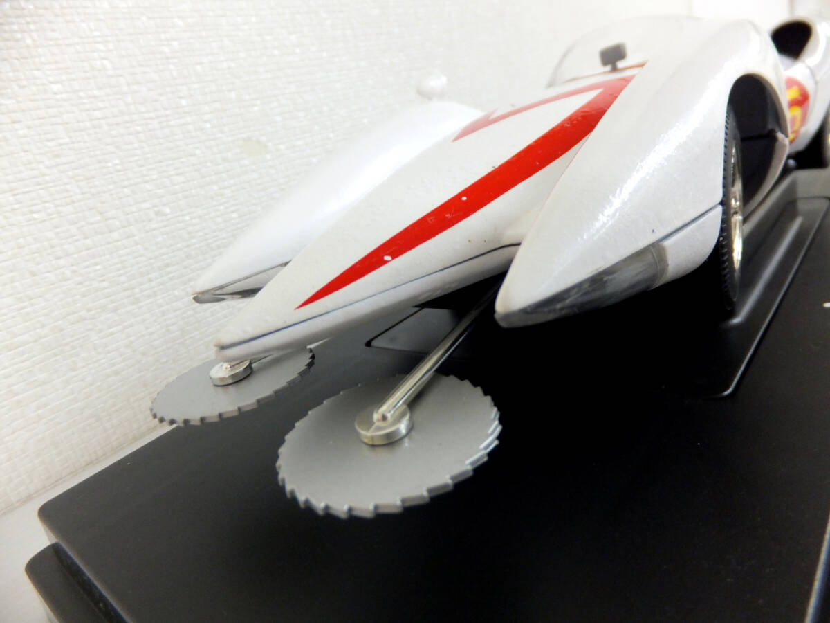 B1712 アメリカンマッスル マッハGoGoGo マッハ号 1/18 、ジャダ 1/24 ダイキャストモデル 2個セット まとめ SPEED RACER MACH5 Jada 現状_画像5