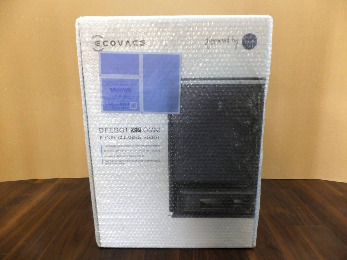 B1841 新品 未開封 ECOVACS エコバックス DEEBOT X2 OMNI DEX86 ロボット掃除機の画像1