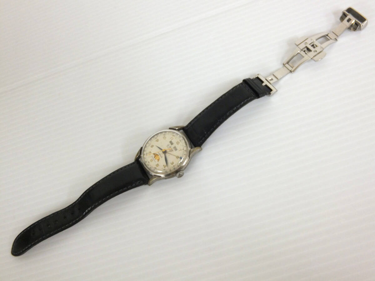B1845 LE PHARE DELUXE ルファール ムーンフェーズ 手巻き ビンテージ 腕時計 現状の画像10