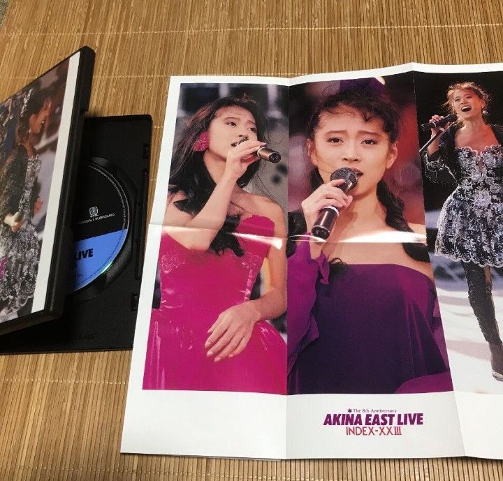 中森明菜「AKINA EAST LIVE 」 DVD
