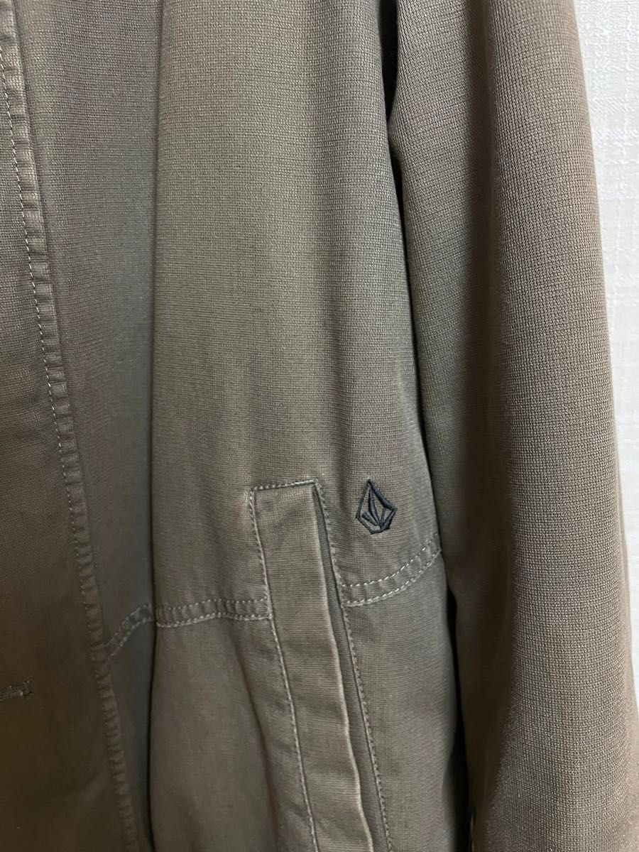 ボルコム　volcom モッズコート　ジャケット　ダウンコート　カーキ色　