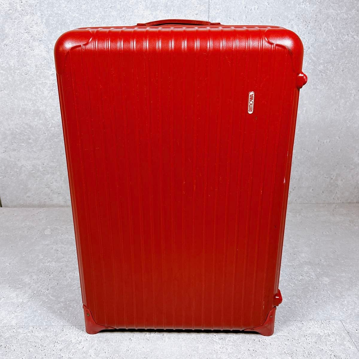 良品 RIMOWA スーツケース SALSA 855 70 二輪 82L 赤 リモワ 良品 RIMOWA スーツケース SALSA 855 70 二輪 82L 赤 リモワ