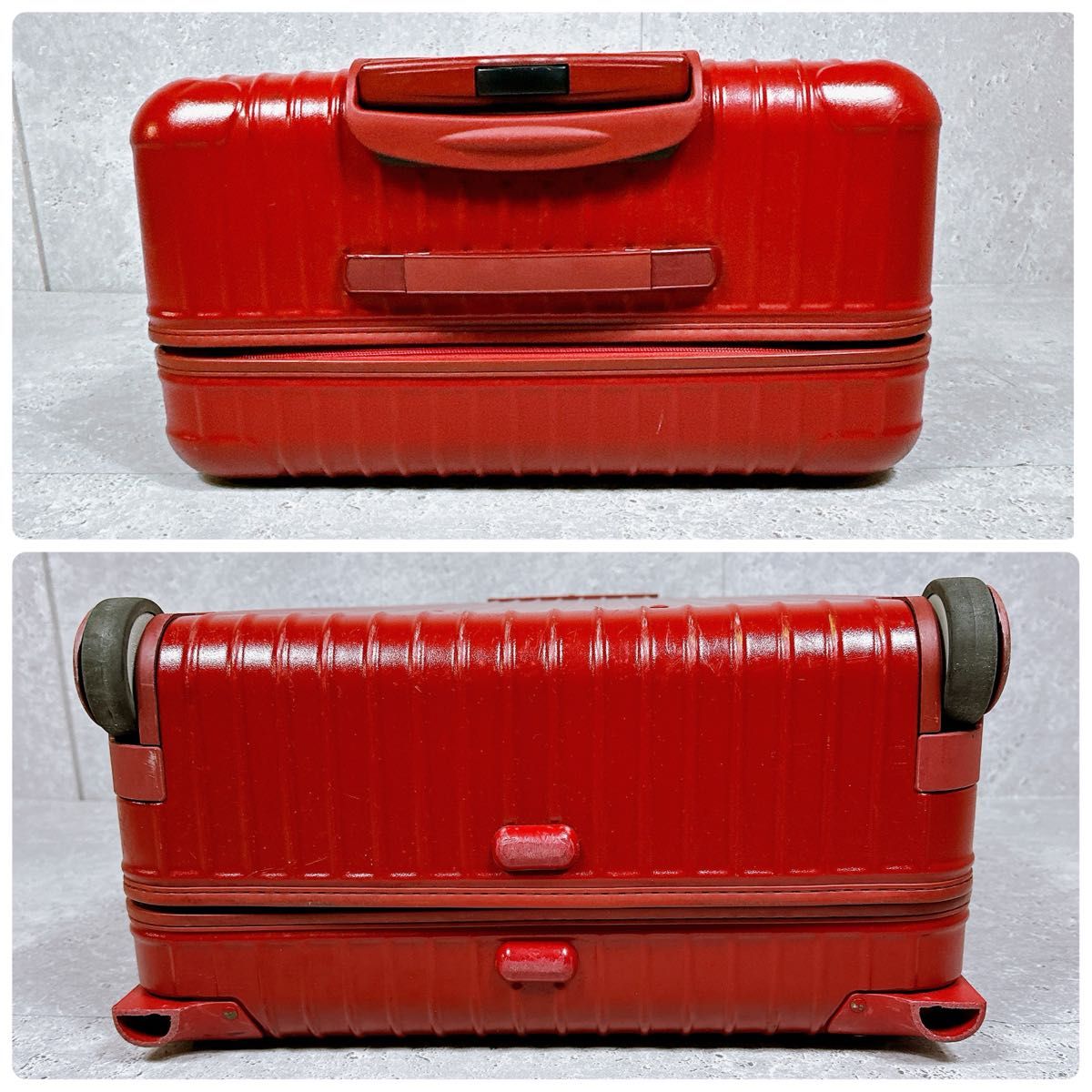 良品 RIMOWA スーツケース SALSA 855 70 二輪 82L 赤 リモワ 良品 RIMOWA スーツケース SALSA 855 70 二輪 82L 赤 リモワ