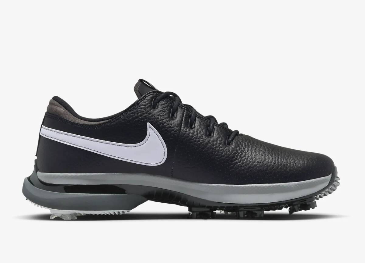 新品 25.5 ナイキ NIKE ゴルフ エア ズーム ビクトリー ツアー 3 ワイド 防水 ブラック 黒 グレー GOLF 未使用 正規品 本物 DX9025-010_画像3