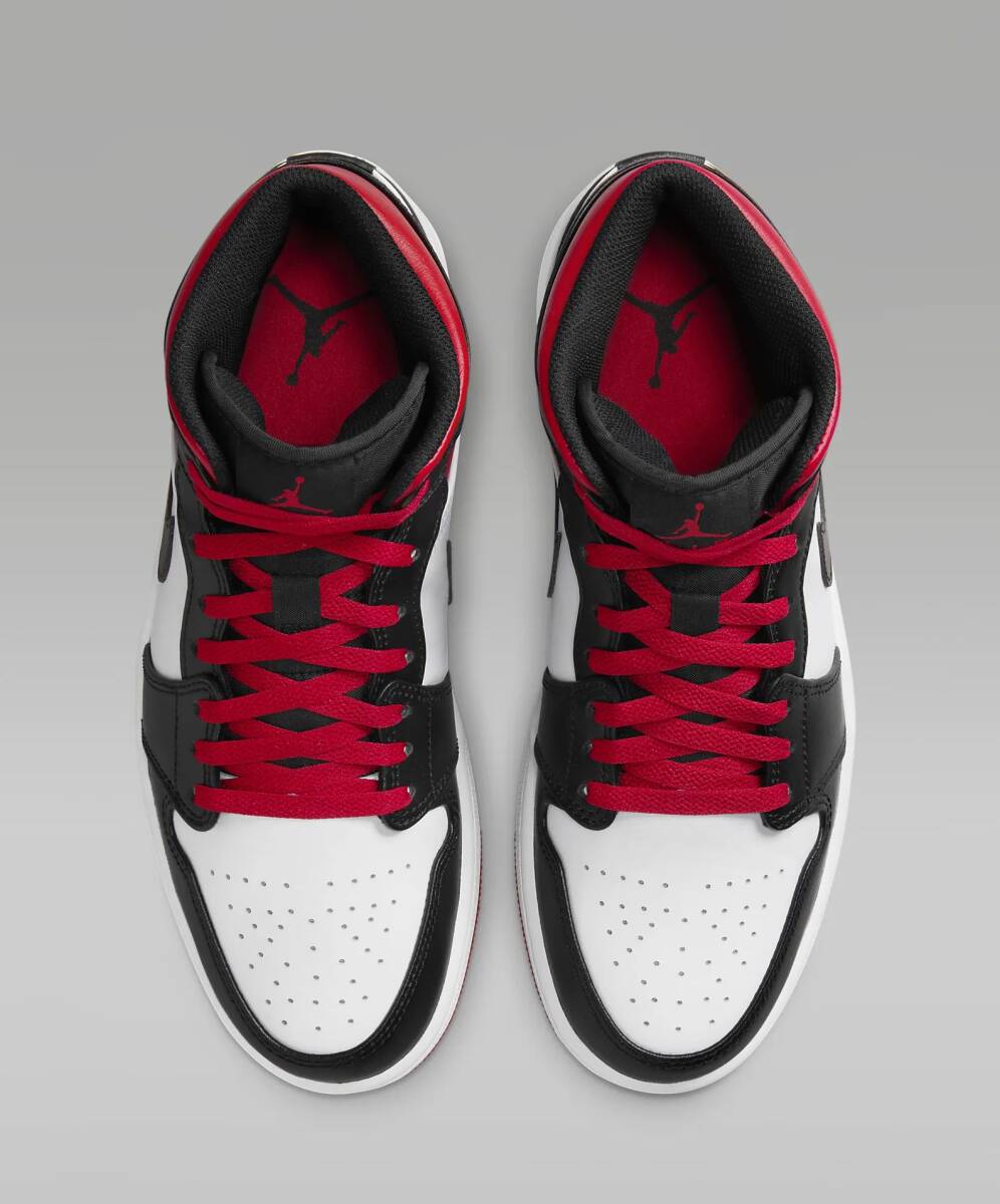  new goods 30.5. Nike air Jordan NIKE AIR JORDAN 1 MID AJ1 Jim red red white black bruz red black box attaching unused regular goods genuine article 