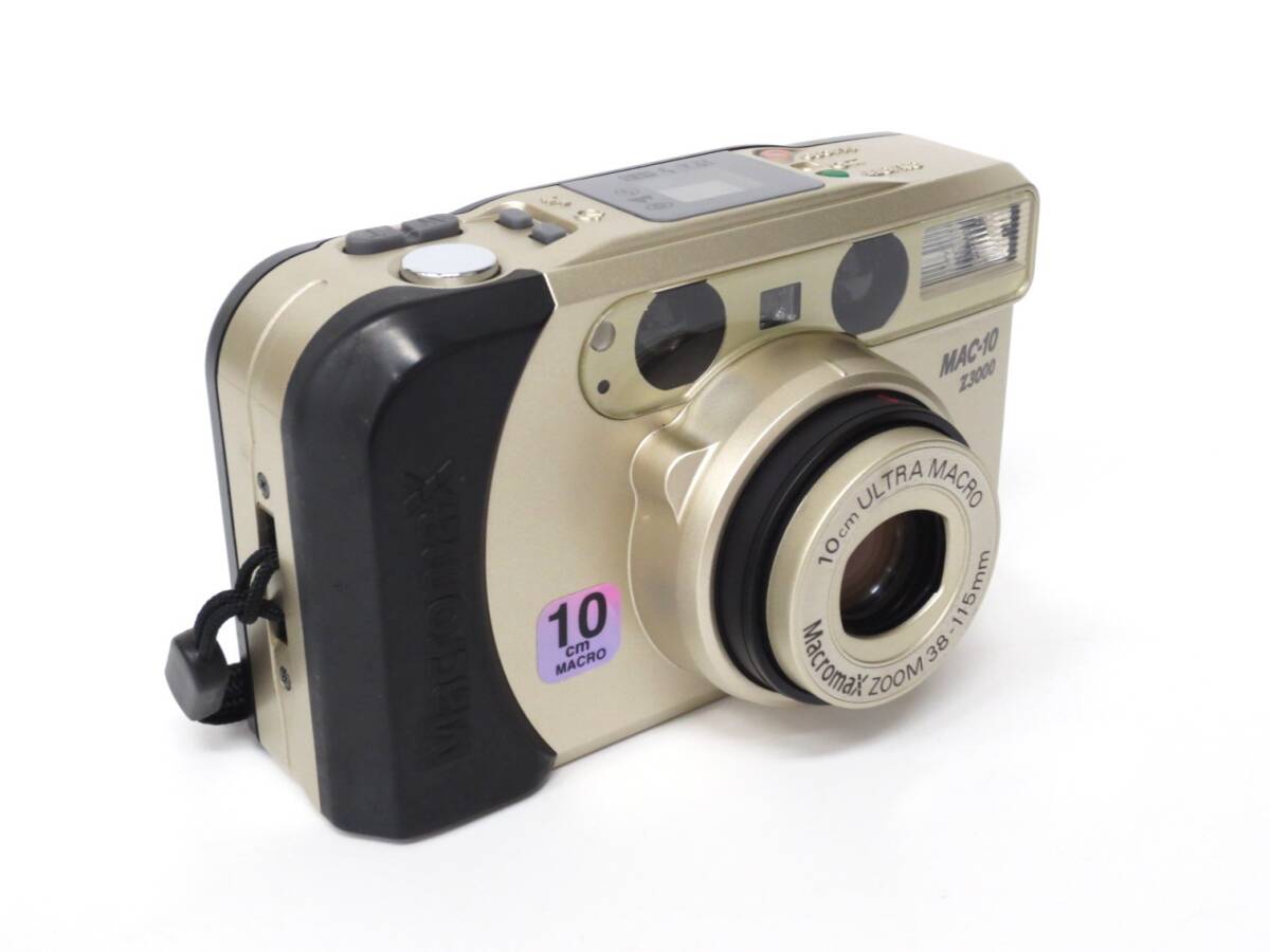 【3-149】 Macromax マクロマックス MAC-10 Z3000 38-115mm コンパクトフィルムカメラ _画像3