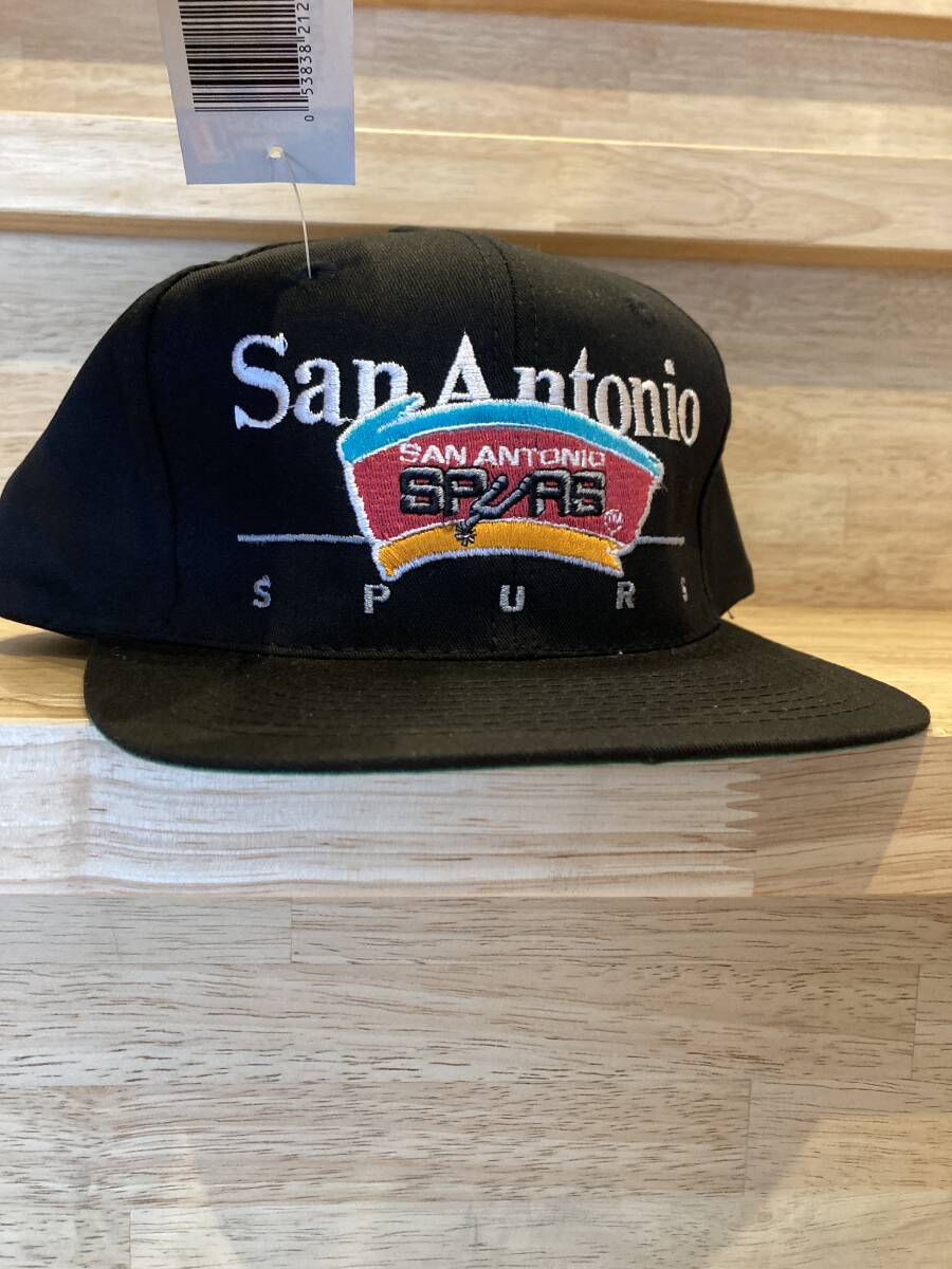 即決スパーズdeadstock 90'sキャップvintageヴィンテージNBAオフィシャル90年代spurs帽子cap