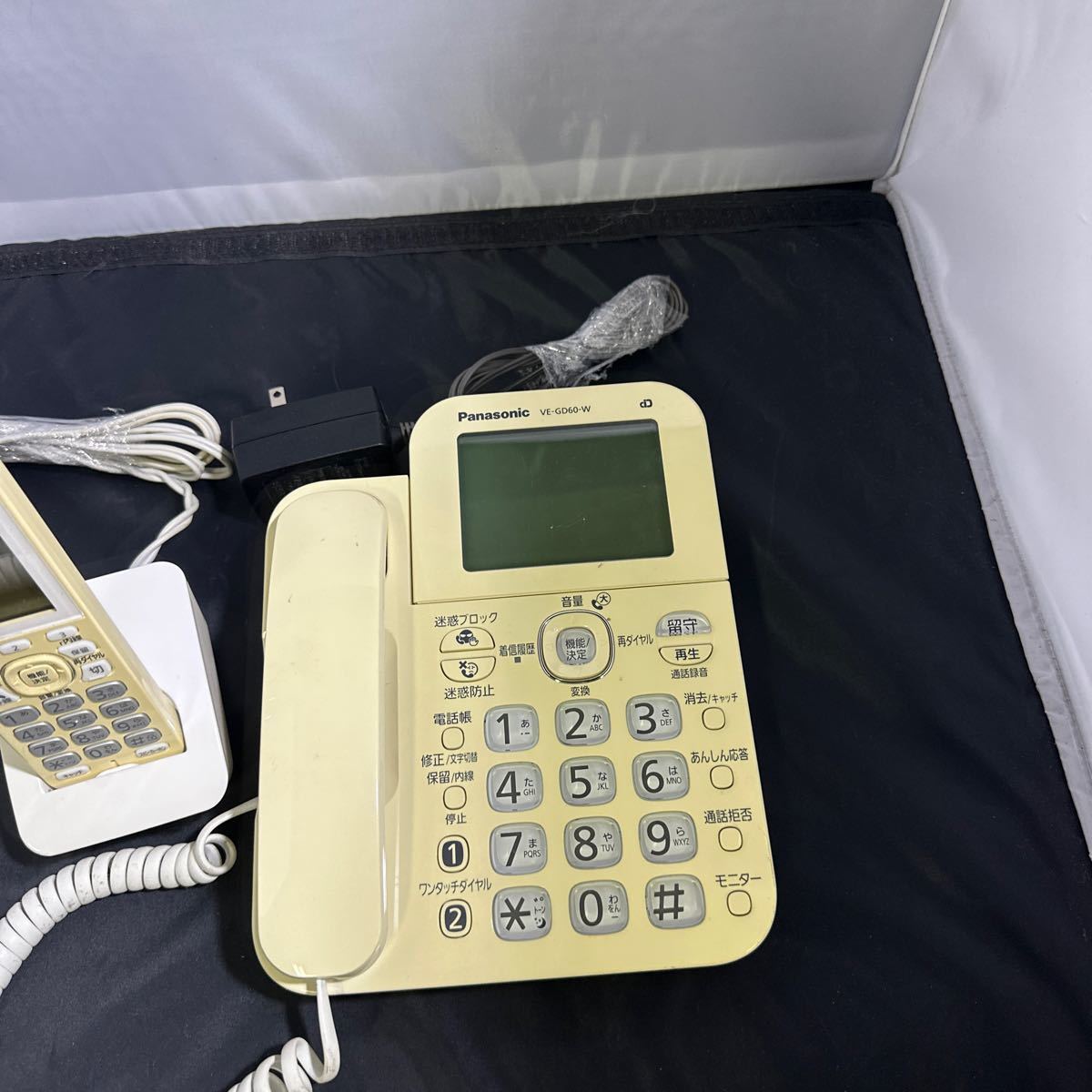 「C31_7T」Panasonic パナソニック　コードレス電話機　VE-GD60DL　動作品