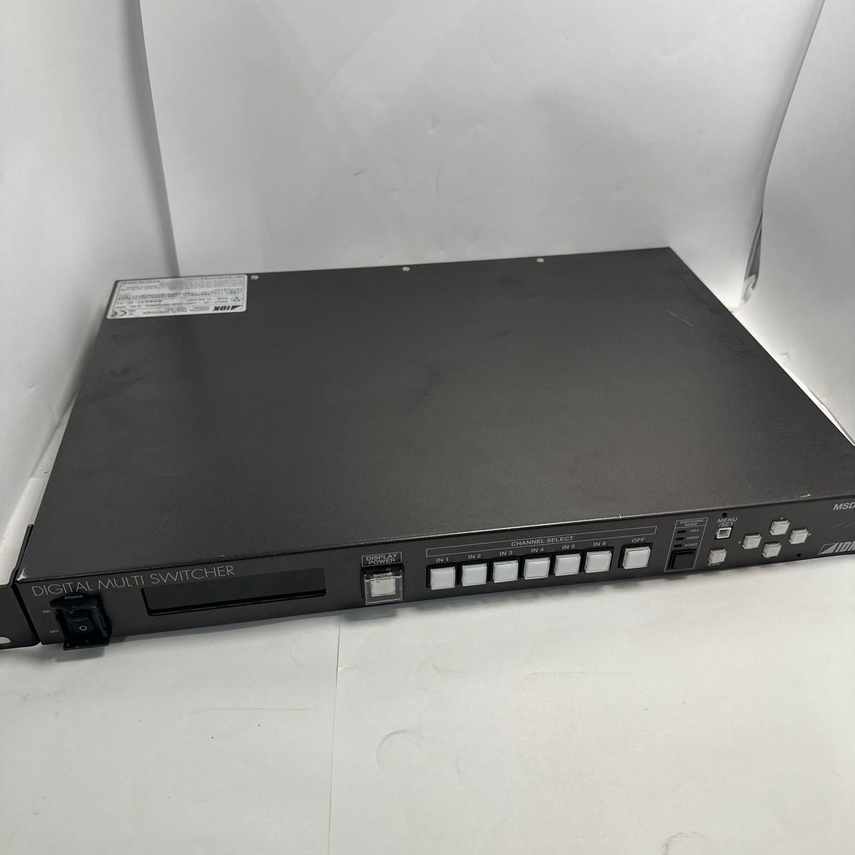 「2FD14」IDK デジタルマルチスイッチャMSD-601 中古　現状出品 通電確認_画像1