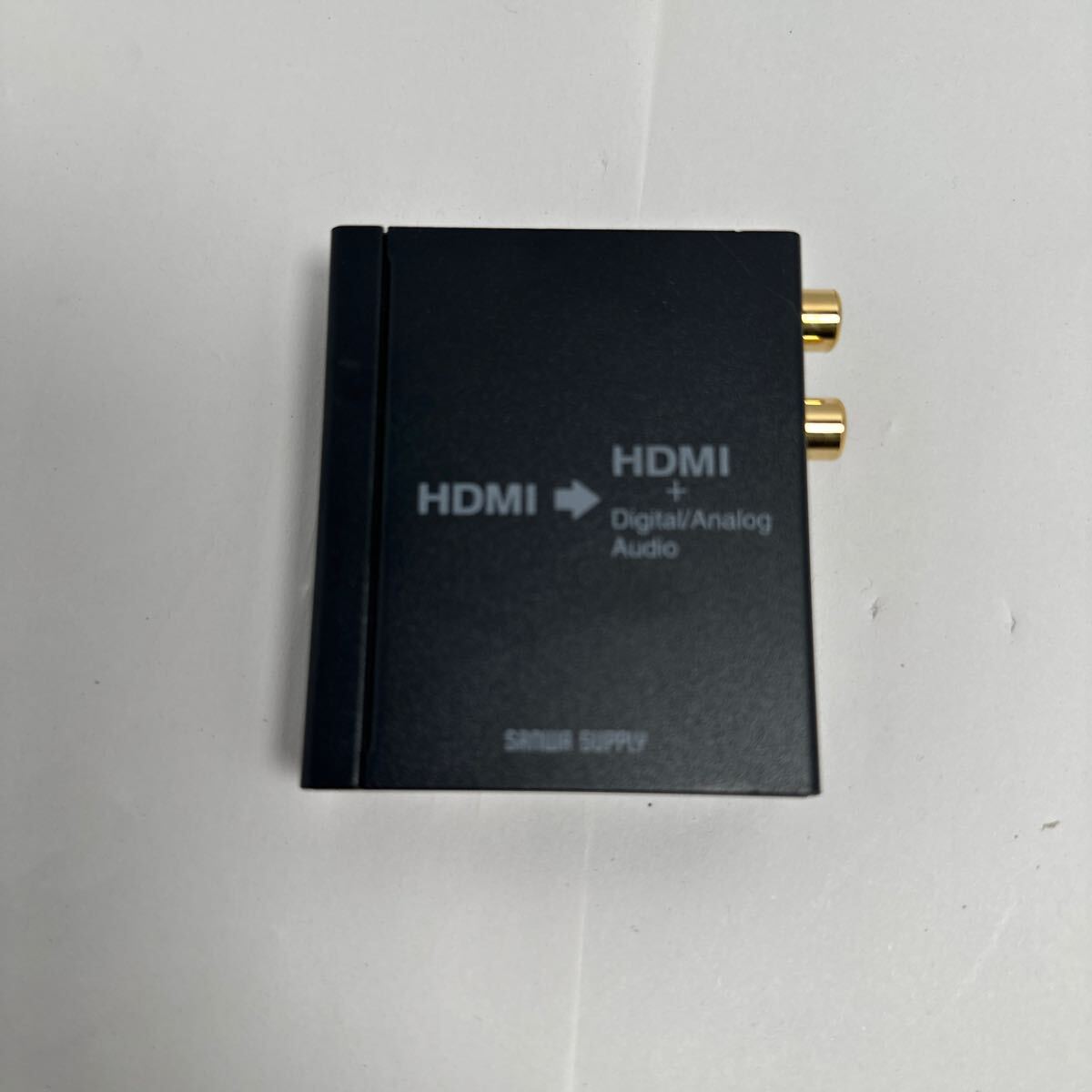 「T511_1P」SANWA VGA-CVHD5 HDMIオーディオ分離器 中古品　電源アダプター無し　本体のみ_画像1
