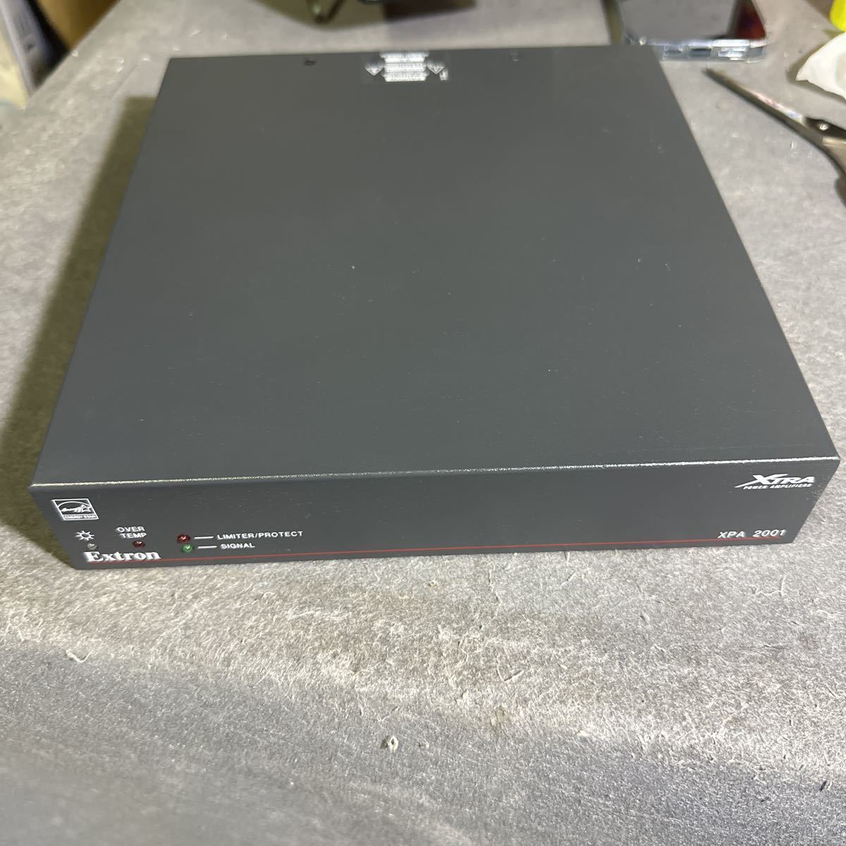 「C511」Extron エクストロン XPA 2001 動作品_画像1