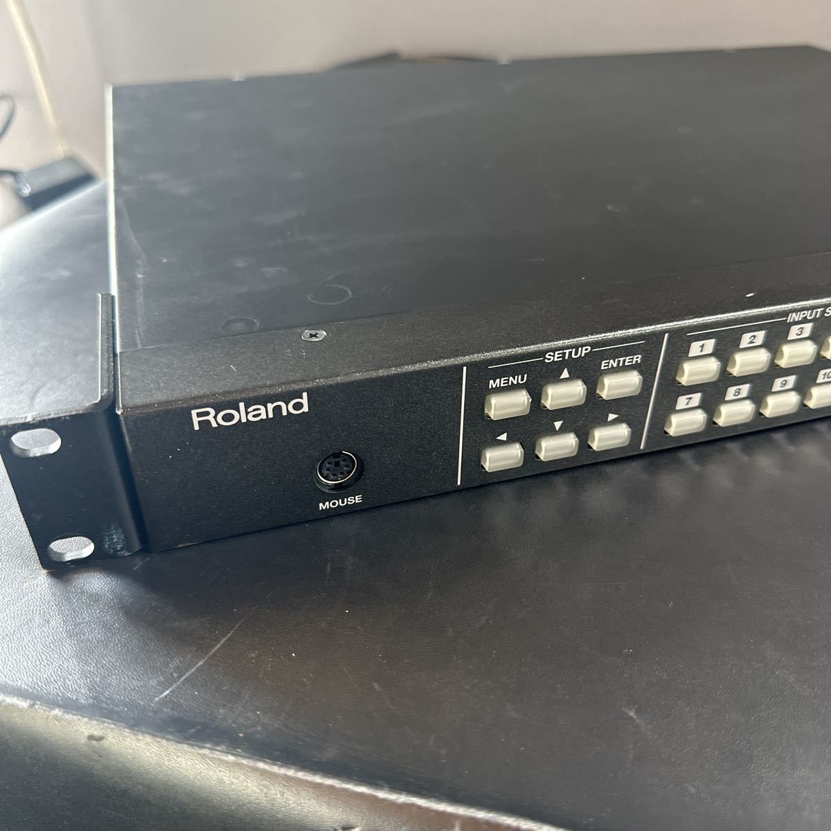 「D837」Roland MVS-12 Multi-viewer & Matrix Switcher 現状品　電源アダプター無し　本体のみ_画像2