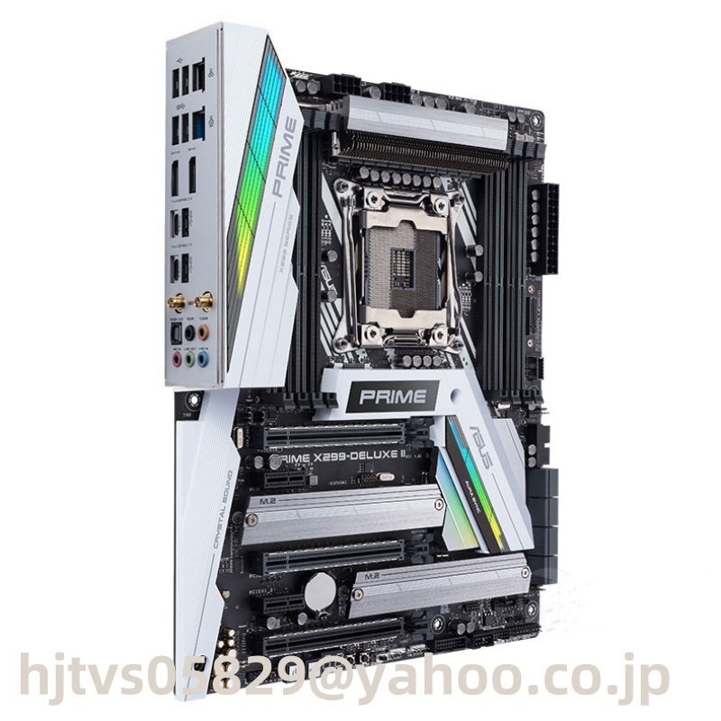 Asus PRIME X299-DELUXE II ザーボード Intel X299 LGA 2066 ATX メモリ最大128G対応 保証あり_画像1