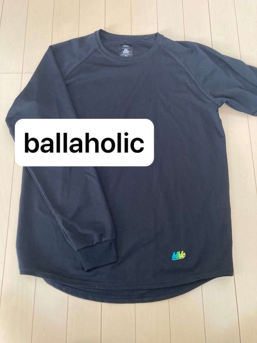 ballaholic グラデーションロゴ ロンT ボーラーホリック　バスケ　Tシャツ