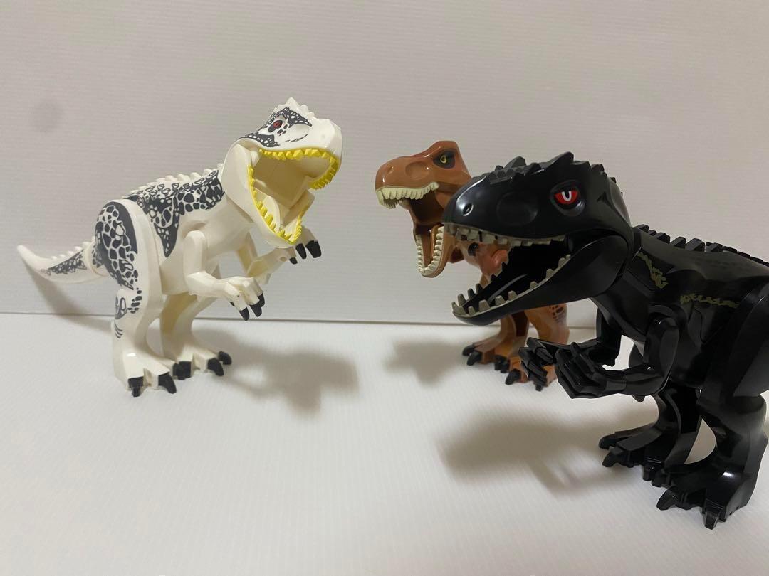 インドミナスレックス LEGO レゴ 互換 恐竜 ジュラシック ワールド 黄金_画像4