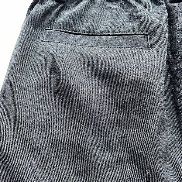 KUMIKYOKU Kumikyoku cropped pants dark gray S1 213