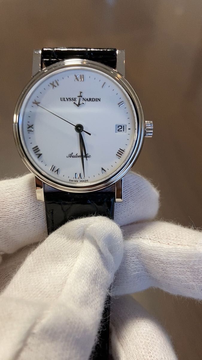 ULYSSE NARDIN ユリスナルダン　サンシアー　美品【箱・ギャラ付属】