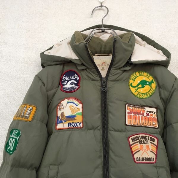 MG279 M size khaki ROXY military full deco blouson 