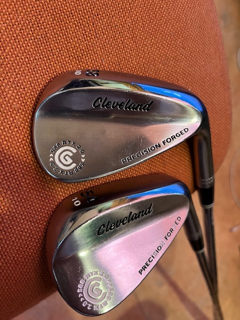 クリーブランド Cleveland Golf 588 RTX 2.0 PRECISION FORGED ウェッジ Dynamic Gold 　54-10 58-10 2本セット　良品！お安め出品！_画像1