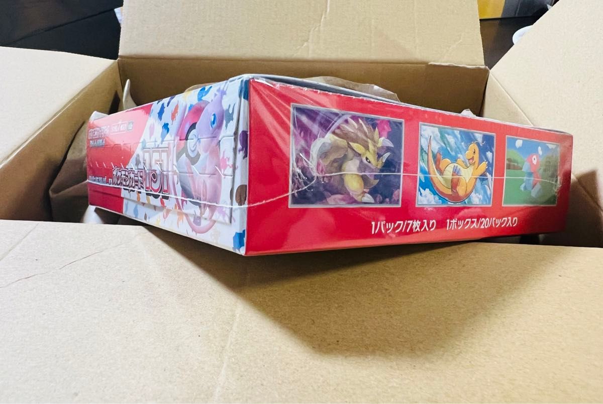 ポケセン産　ポケモンカード　151 BOX シュリンク付き 新品未開封1BOX