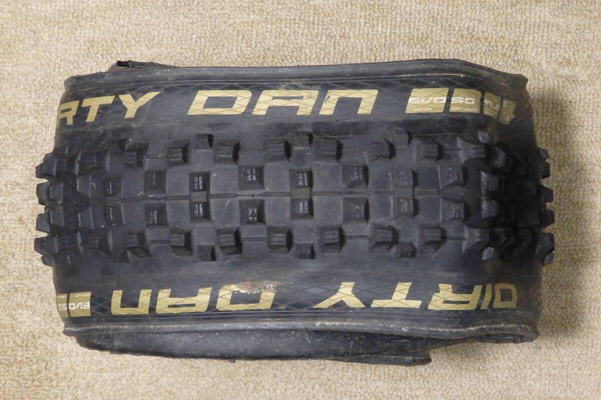 ★中古 SCHWALBE DIRTY DAN 27.5インチx2.35 １本 シュワルベ ダーティーダンの画像1